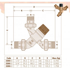 Caleffi 520060