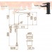 Nobili Seven Black SE124118/2BM змішувач умивальника