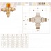 2523 Caleffi Solar термосмеситель