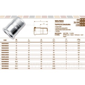InoxPres 183/003 заглушка