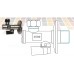 Bianchi 27210400 кран кульовий 1/2x3/8