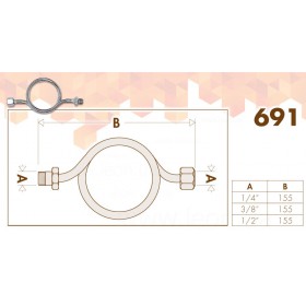 691 Caleffi петля амортизатор гидроудара