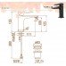 Nobili Seven Black SE124118/2BM смеситель умывальника