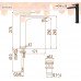 Nobili Seven Black SE124128/2BM змішувач умивальника