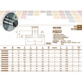 InoxPres 193/000 фланець PN16