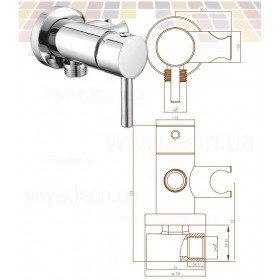 ISA 66430 смеситель с держателем
