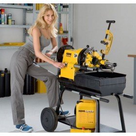 Rems Magnum 4010 L-T R 380441 верстат для нарізування різьблення 1/2 - 4", різання труб, зняття грата, накатки