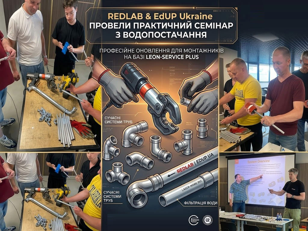RedLab та EdUP Ukraine провели дводенний практичний інтенсив для майстрів