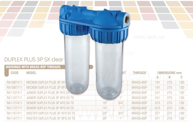 Новий фільтр Duplex Plus 3P