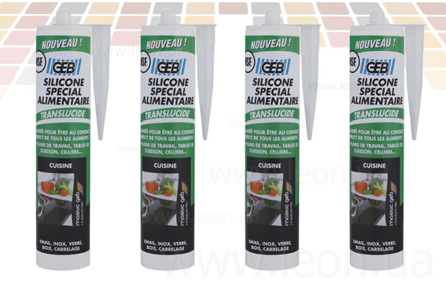 Харчовий герметик GEB Silicone Special Alimentaire