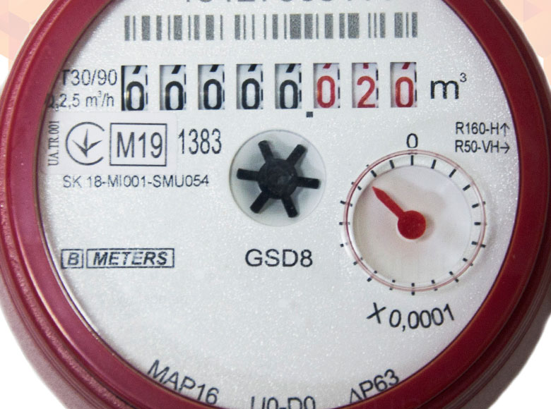 Счетчики воды GSD8 класс точности R160