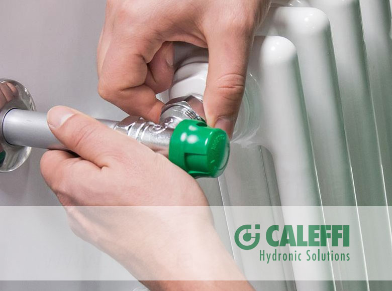 Динамічні термостатичні радіаторні вентилі Caleffi Dynamical