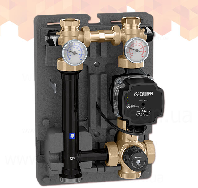Caleffi 166609 группа терморегуляции