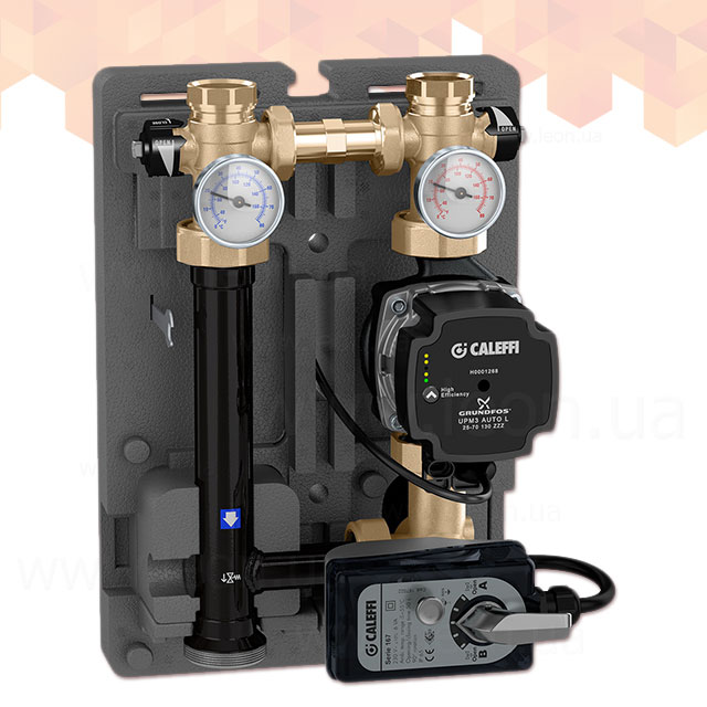 Caleffi 167609 группа регуляции с сервоприводом