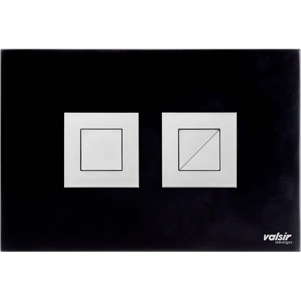 Black & White AC black / Satin Square