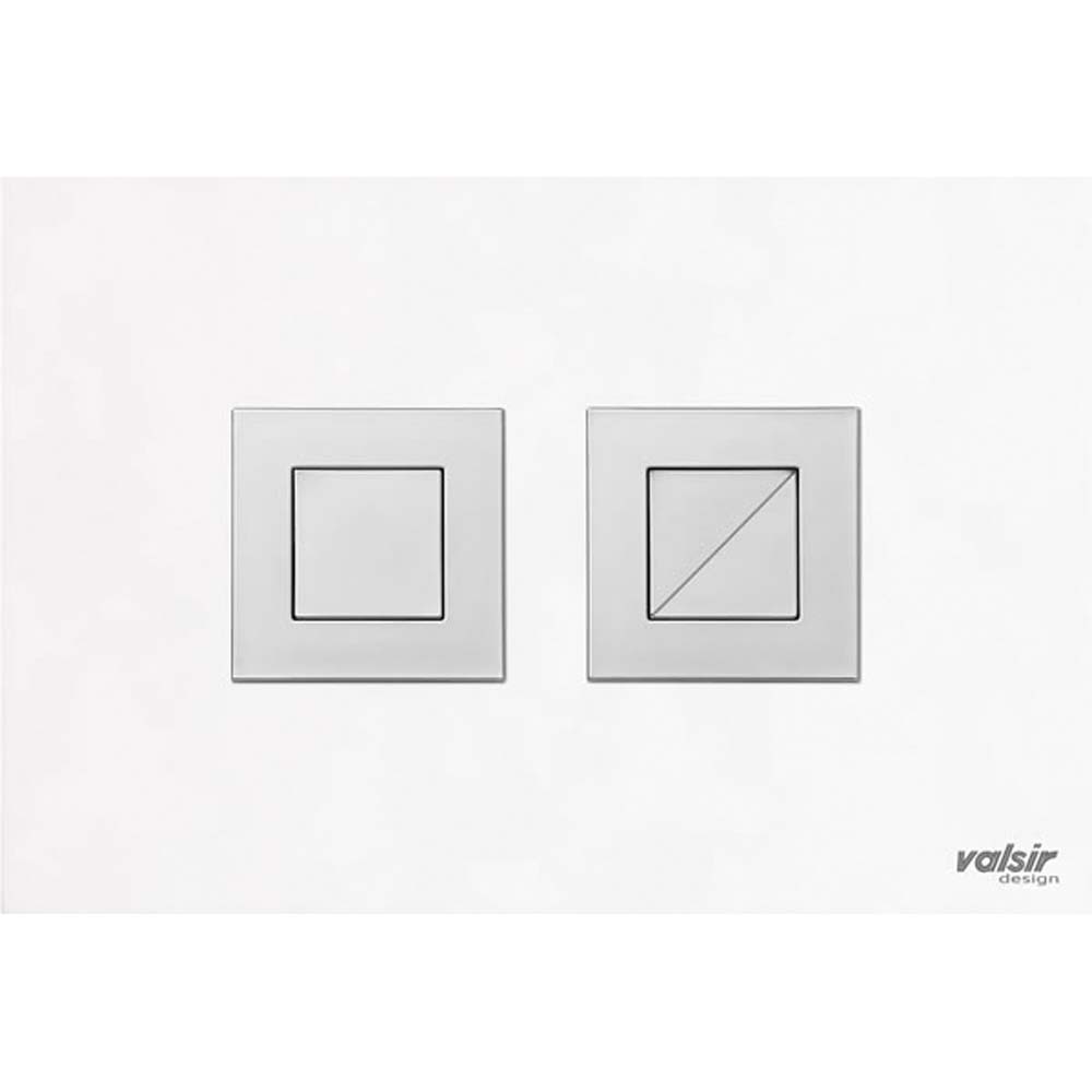 Black & White AC white / Satin Square