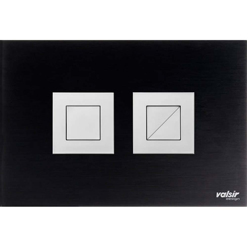 Black & White AL black / Satin Square