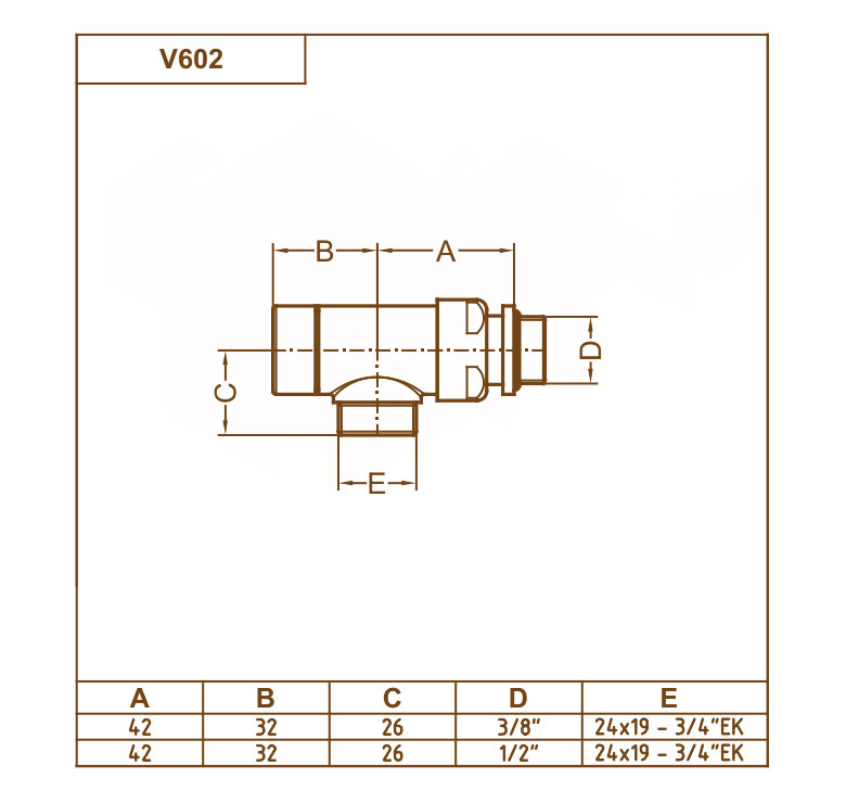 V602 Carlo Poletti кран реверсивный отсекающий белый