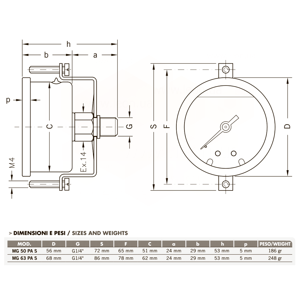 Cewal MG 63 PA S 91498020S
