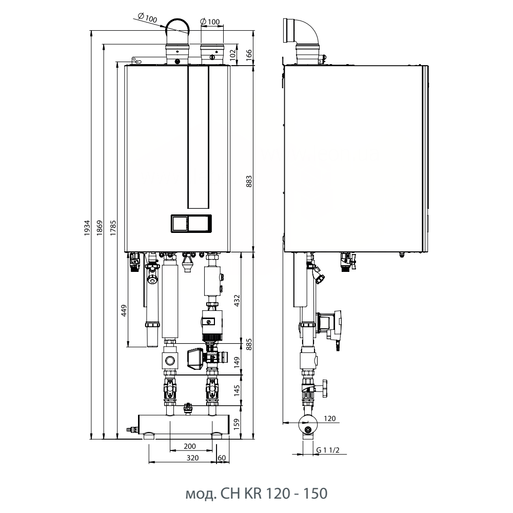 Itaca Condensing CH KR 120
