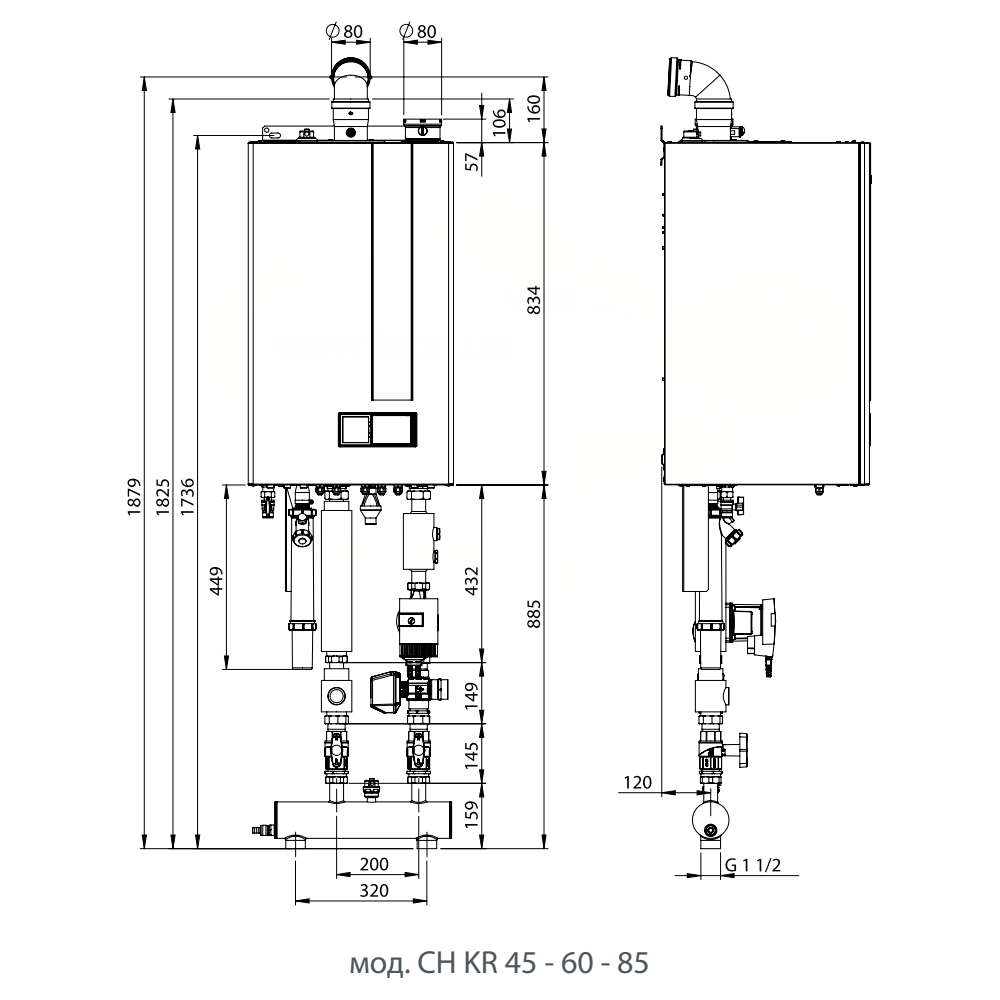 Itaca Condensing CH KR 60