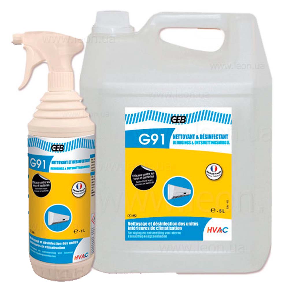 GEB G91 Nettoyant & Desinfected очищення кондиціонерів