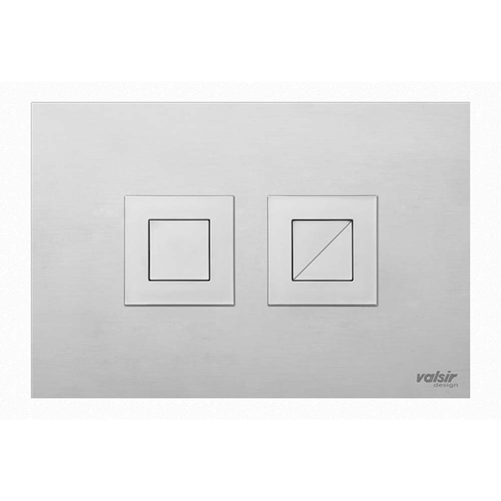 Inox Satin chrome / Square