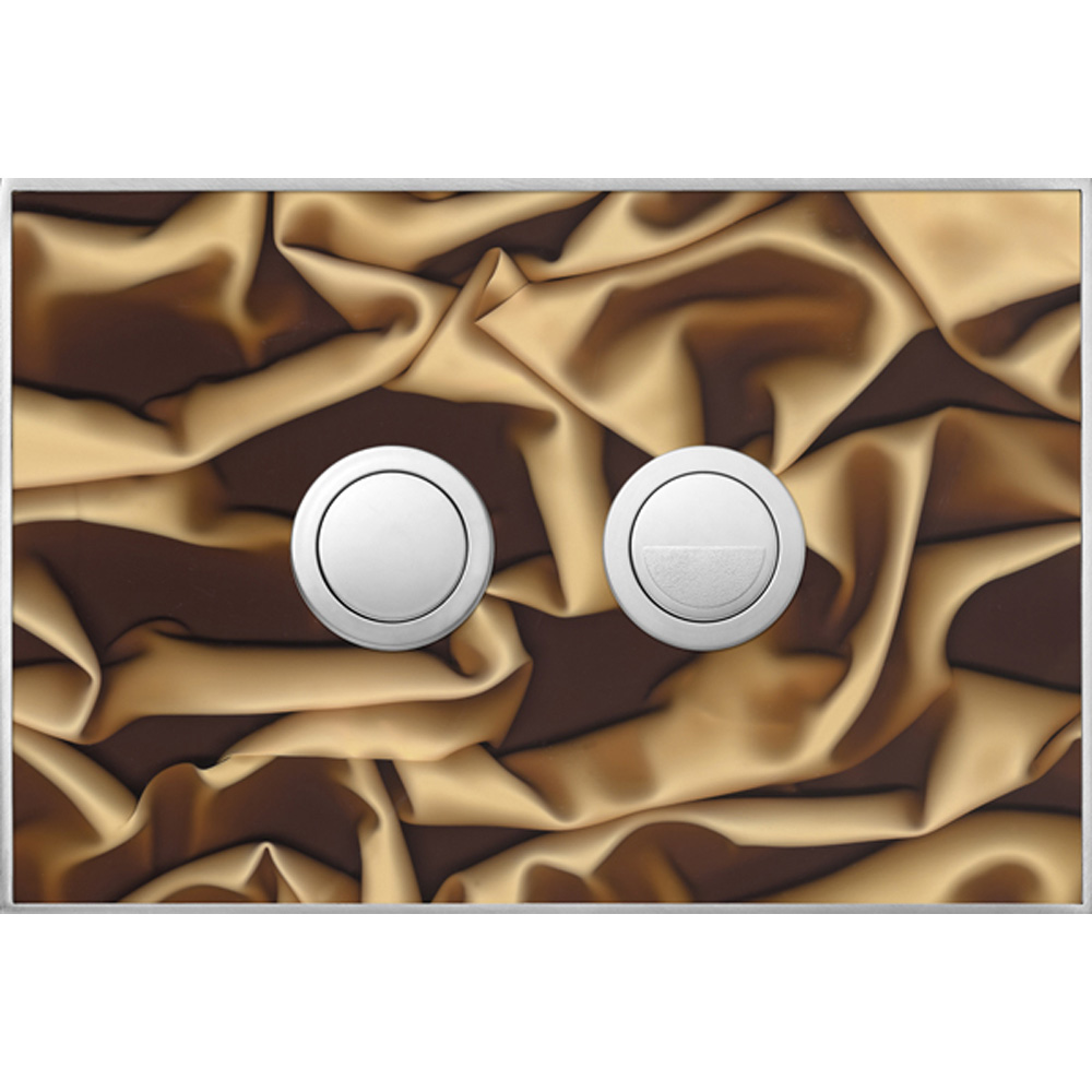 Caramel drapery Satin Circle Valsir