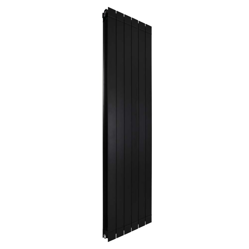 черный алюминиевый радиатор Ledro S/90 1800 Black Сoffee