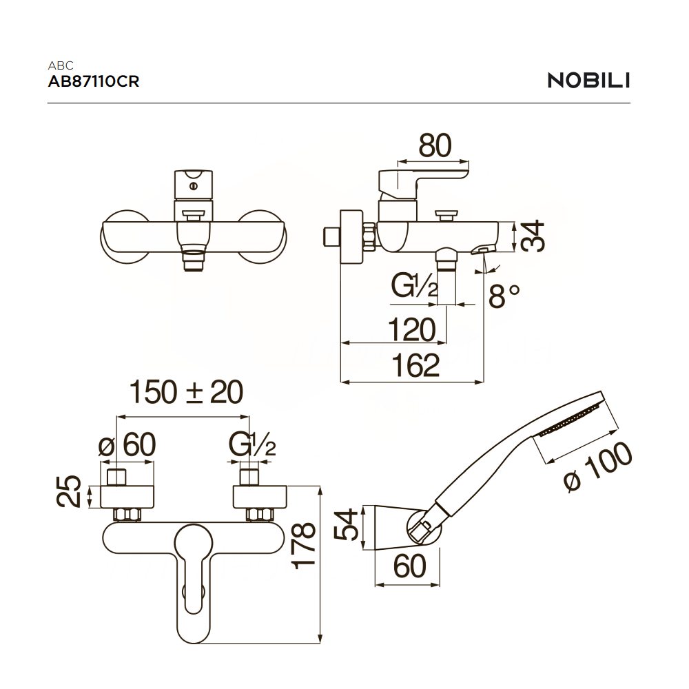 Nobili ABC AB87110CR