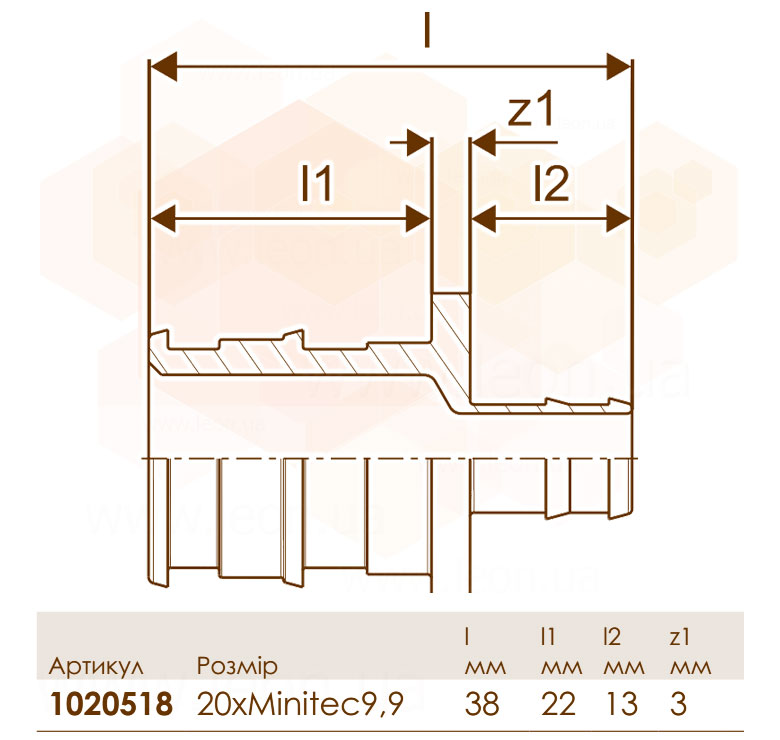 Uponor Minitec редукция