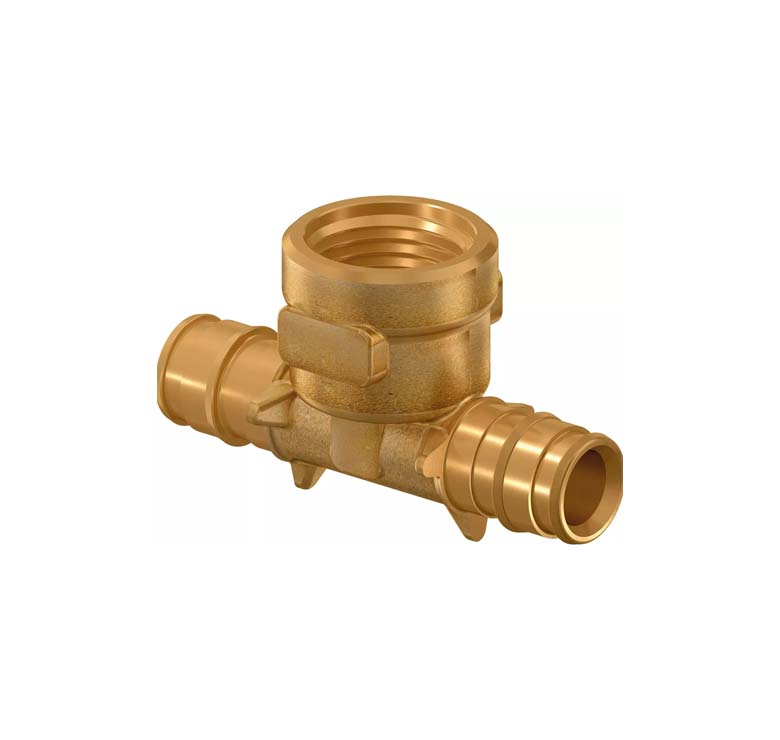 Uponor Q&E латунь трійник з ВР