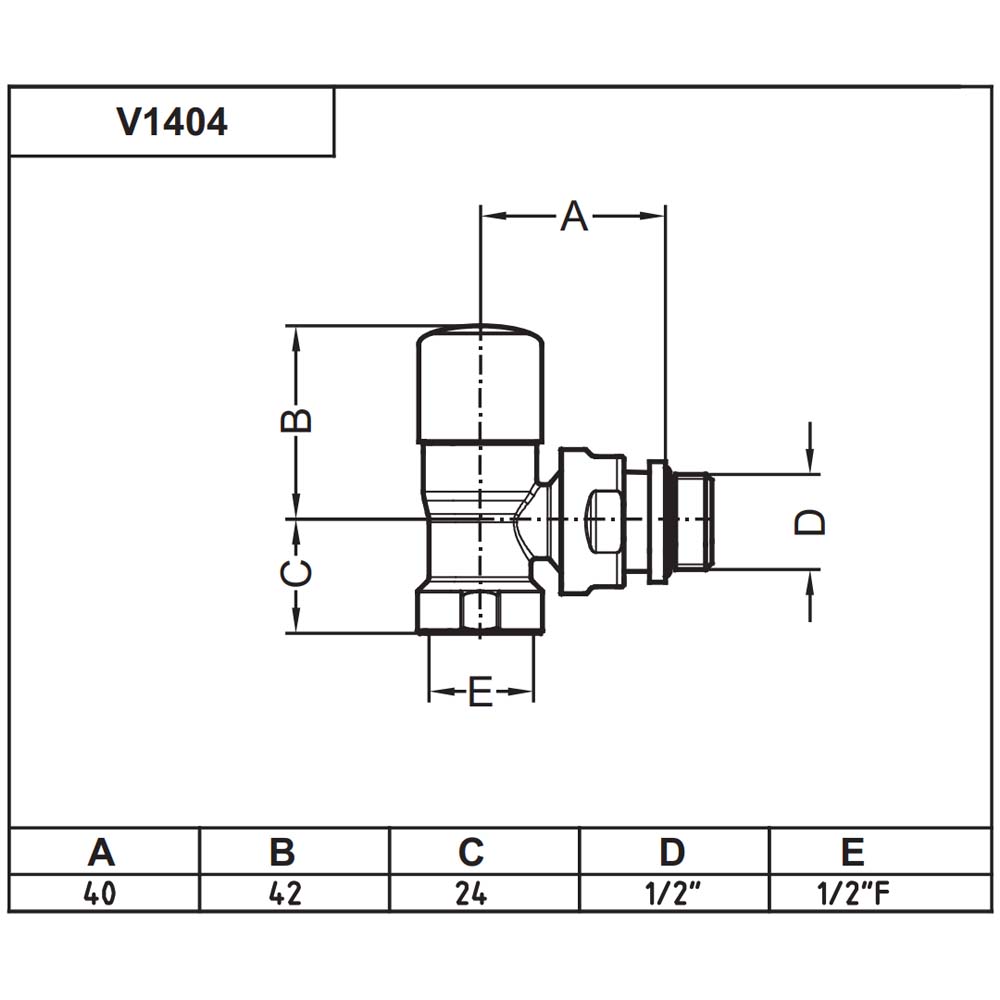 V1404 Carlo Poletti кран отсекающий