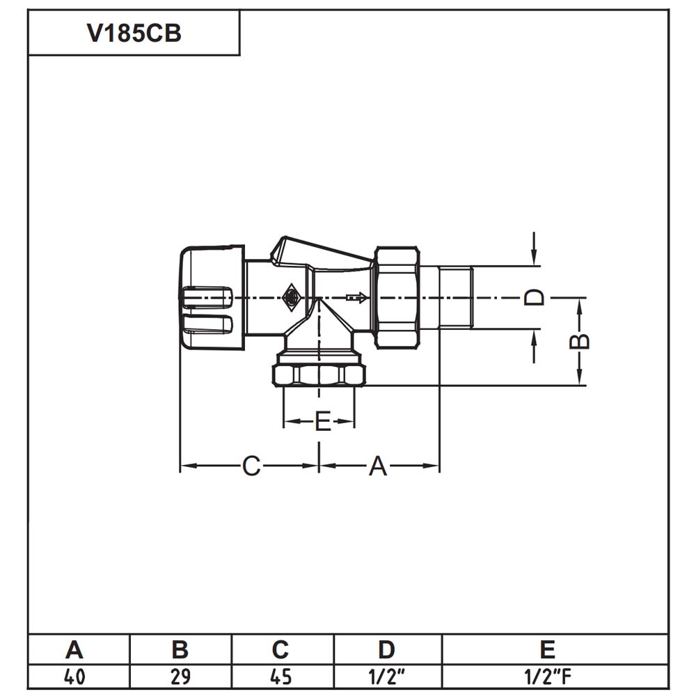 V185 Carlo Poletti White