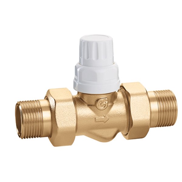 Caleffi 676 клапан двоходовий під термоголовку