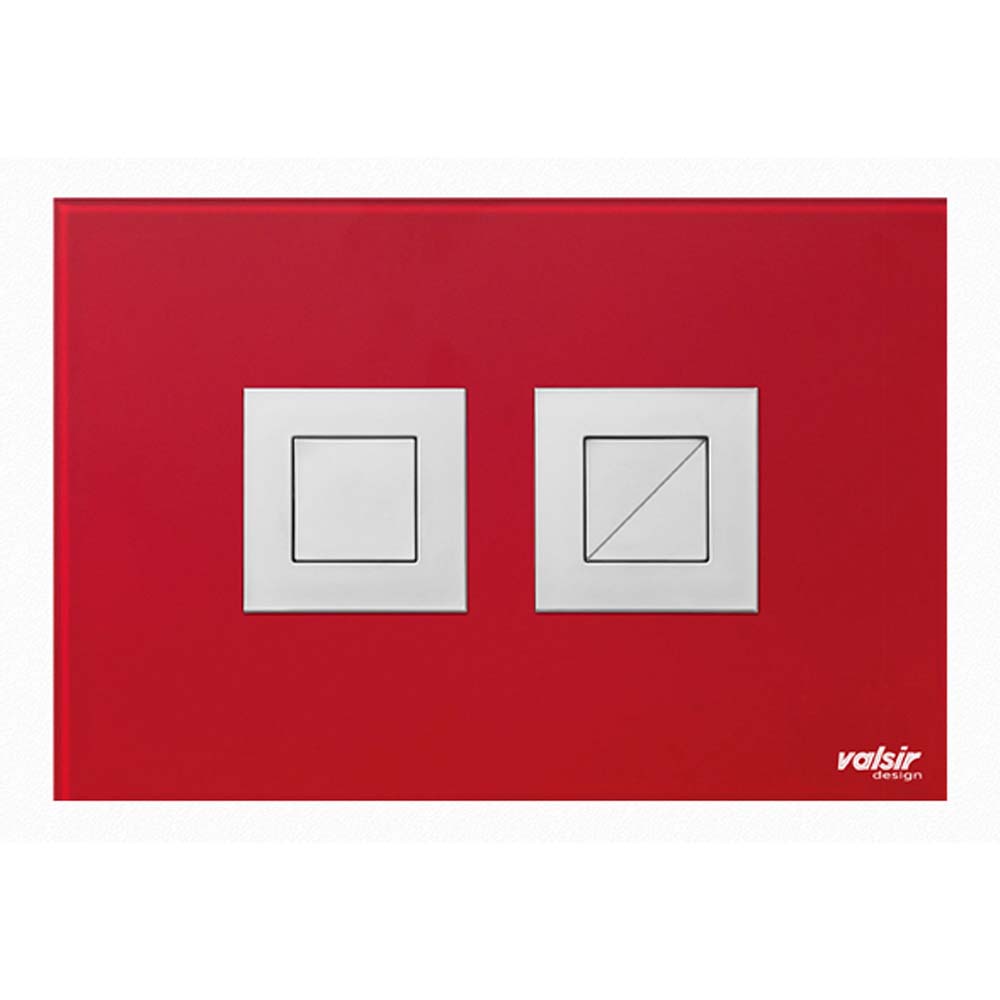 Crystal Red / Polished Square