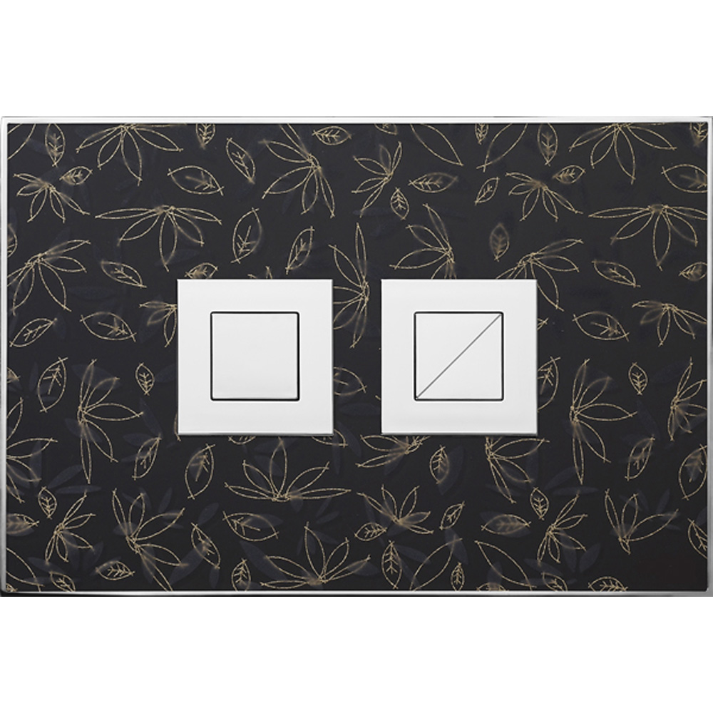 FANTASY Gold glitter Polished Square Valsir