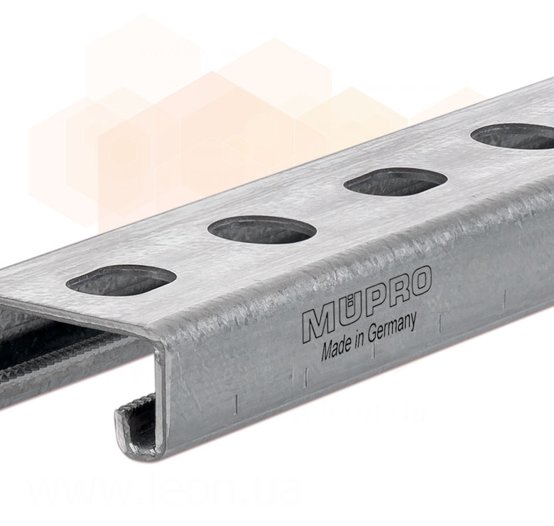 Mupro MPR профиль монтажный 41/21 HDG