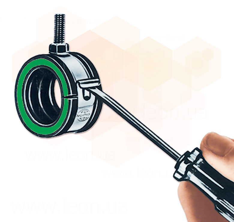 Mupro Safety clips M8 хомуты оцинкованные