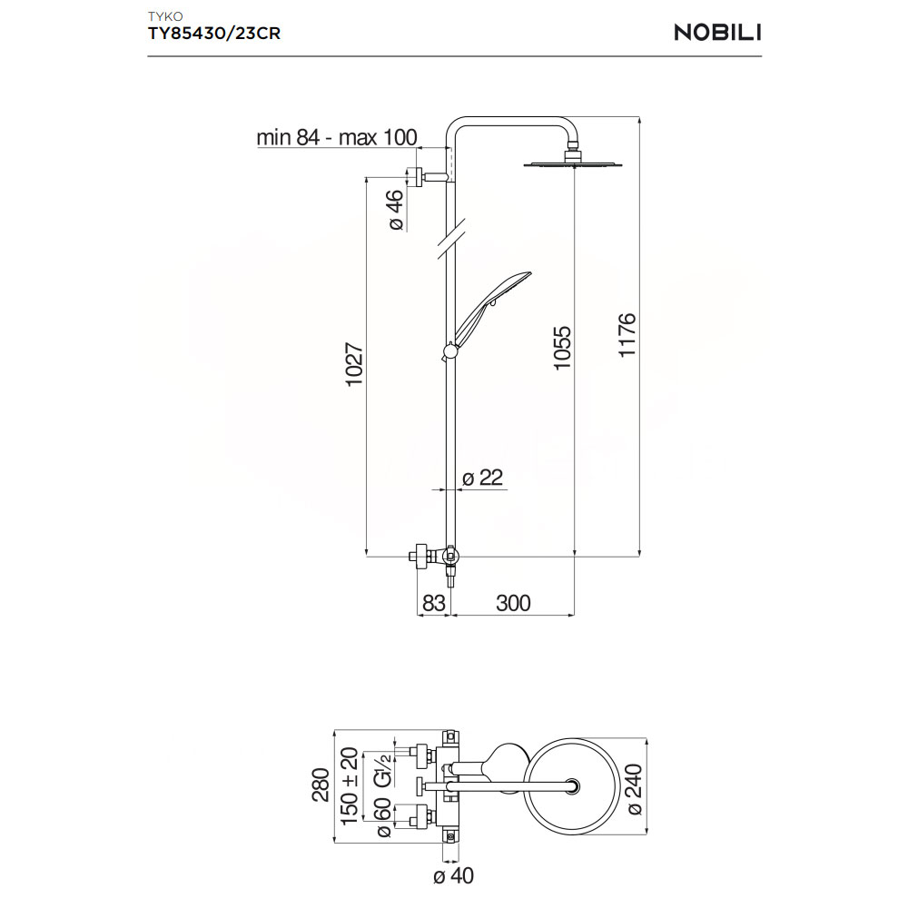 Nobili Tyko TY85430/23CR