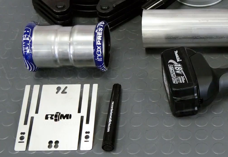 RM 274/1 шаблон для пресс-систем 76-108