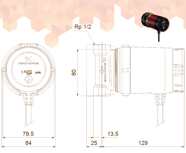Grundfos Comfort 15-14 BA PM