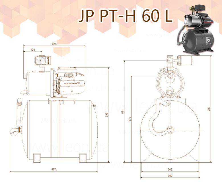 Grundfos JP PT-H