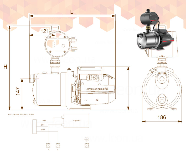 Grundfos JP PM1