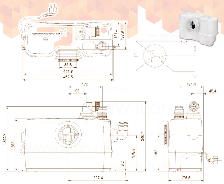 Grundfos Sololift2 WC-1