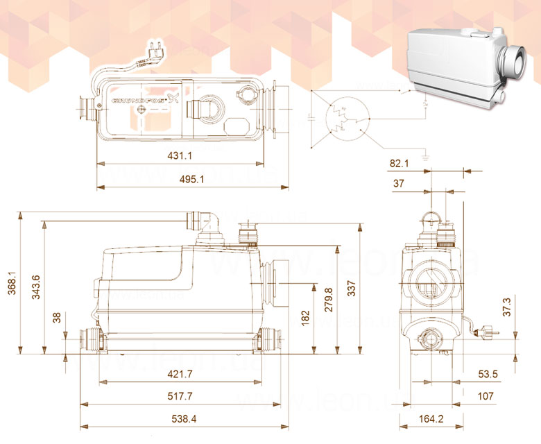 Grundfos Sololift2 CWC-3