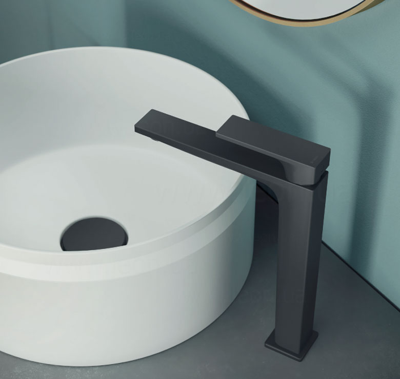 Nobili Seven Black SE124128/2BM змішувач умивальника Nobili