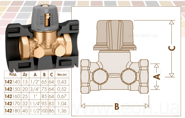 Caleffi 142