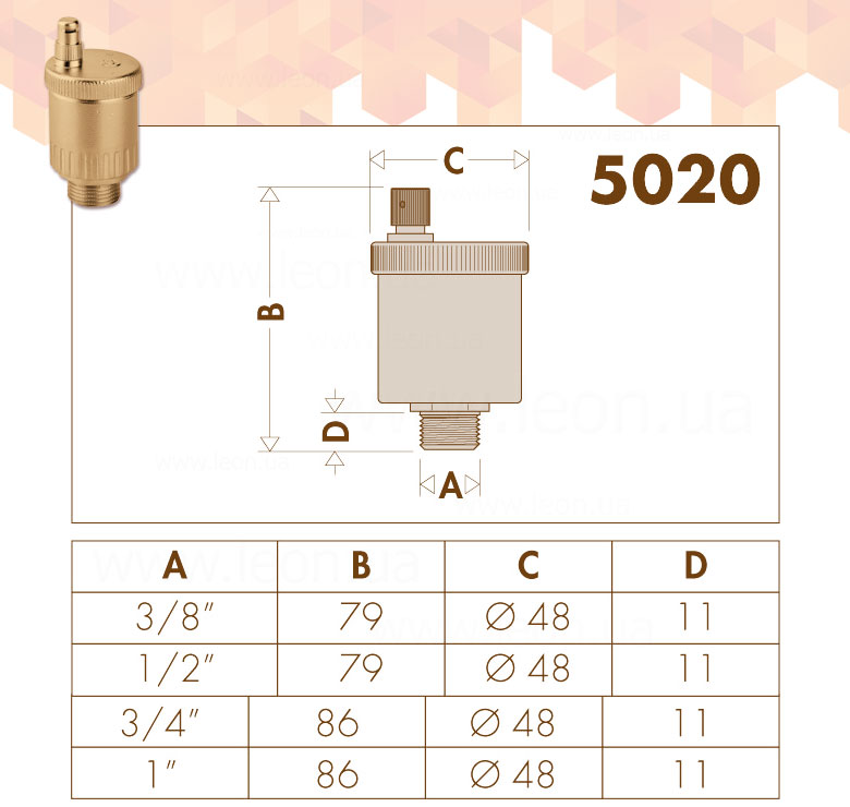 Caleffi 502030 Minical